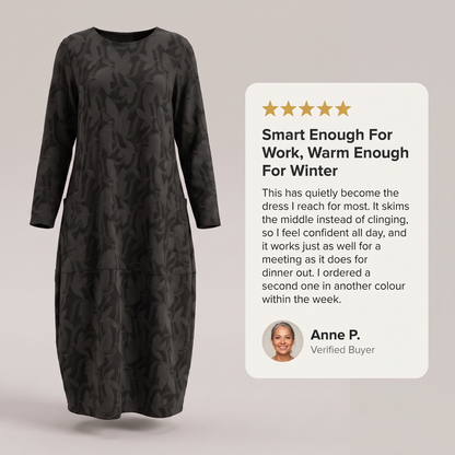 LUNESSA ELEGANT WINTER DRESS