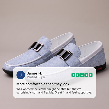 MIDHURST BUCKLE SLIP-ON SHOES