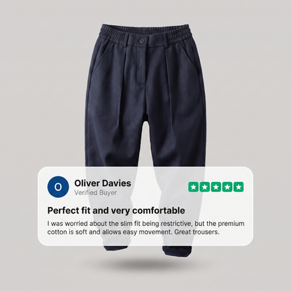 MODERN FIT MEN’S TROUSERS
