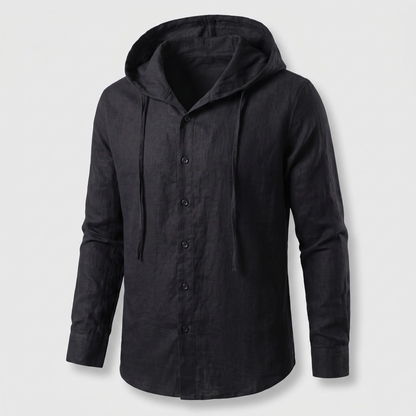 NOVA LINEN HOODIE