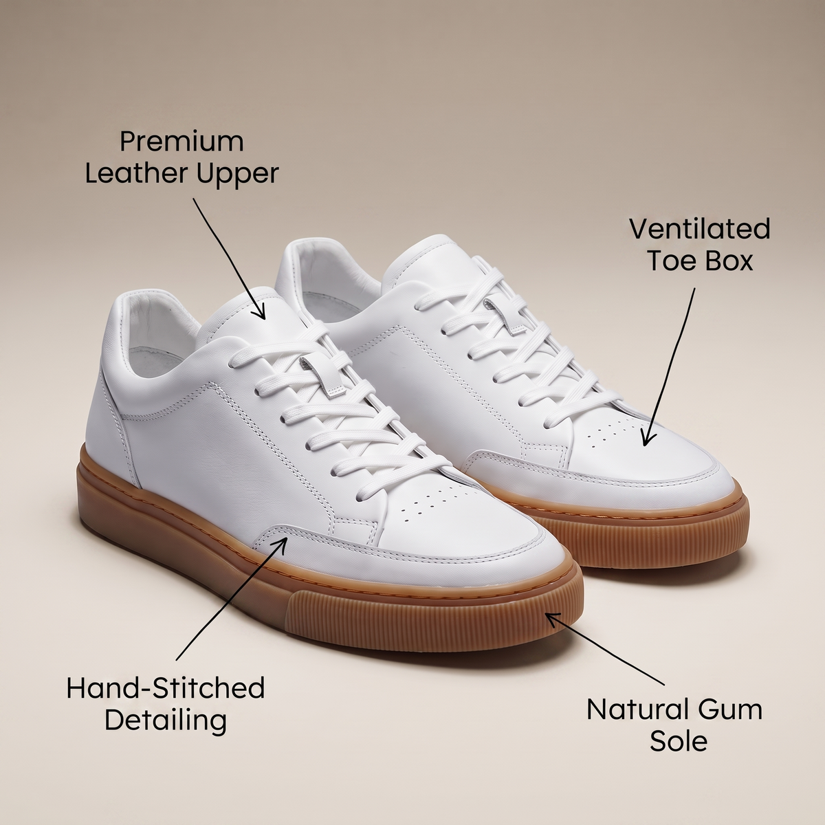 PORTWELL URBAN LEATHER SHOES