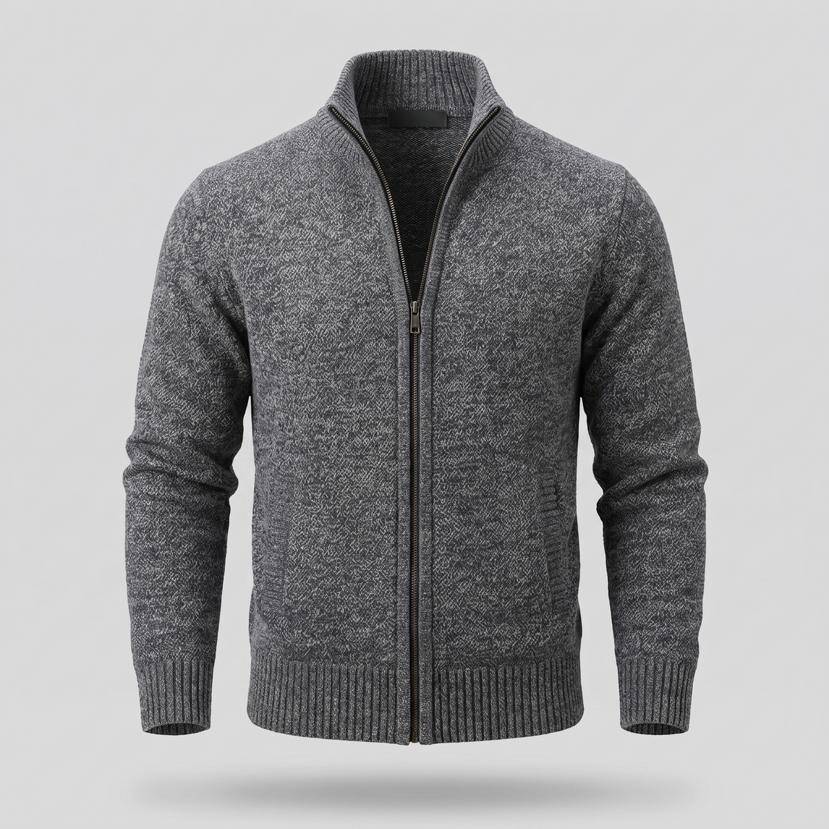 RAVINO ZIP-UP CARDIGAN
