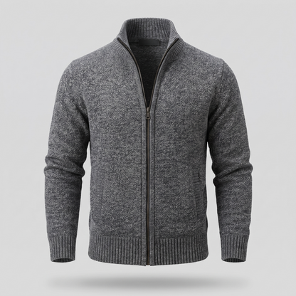 RAVINO ZIP-UP CARDIGAN