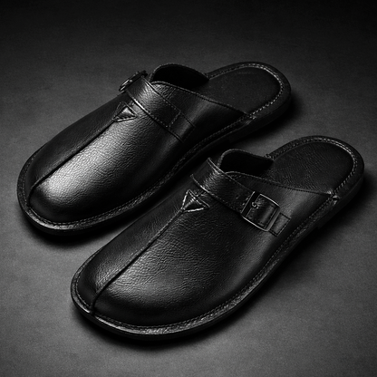 WHITCOMBE LEATHER MULES