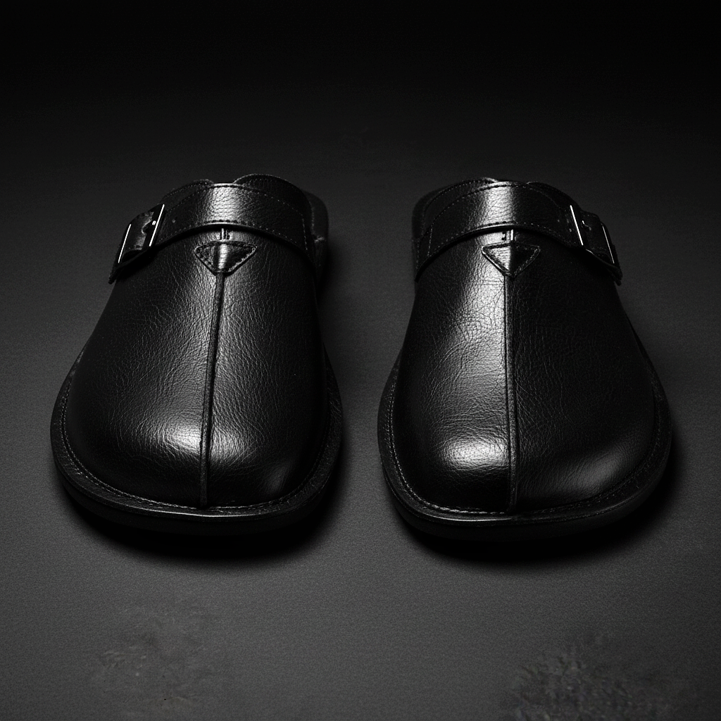 WHITCOMBE LEATHER MULES