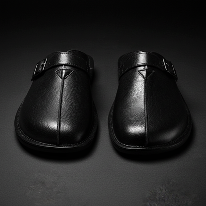 WHITCOMBE LEATHER MULES