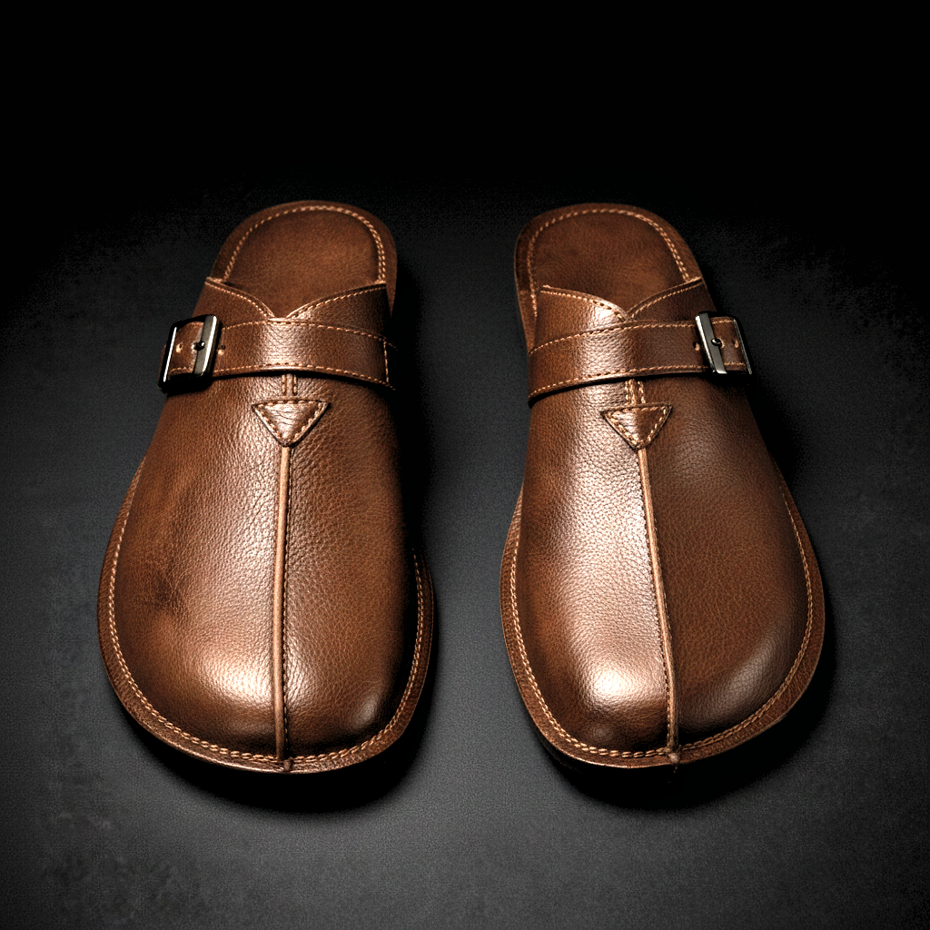 WHITCOMBE LEATHER MULES