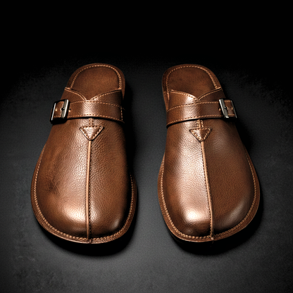 WHITCOMBE LEATHER MULES