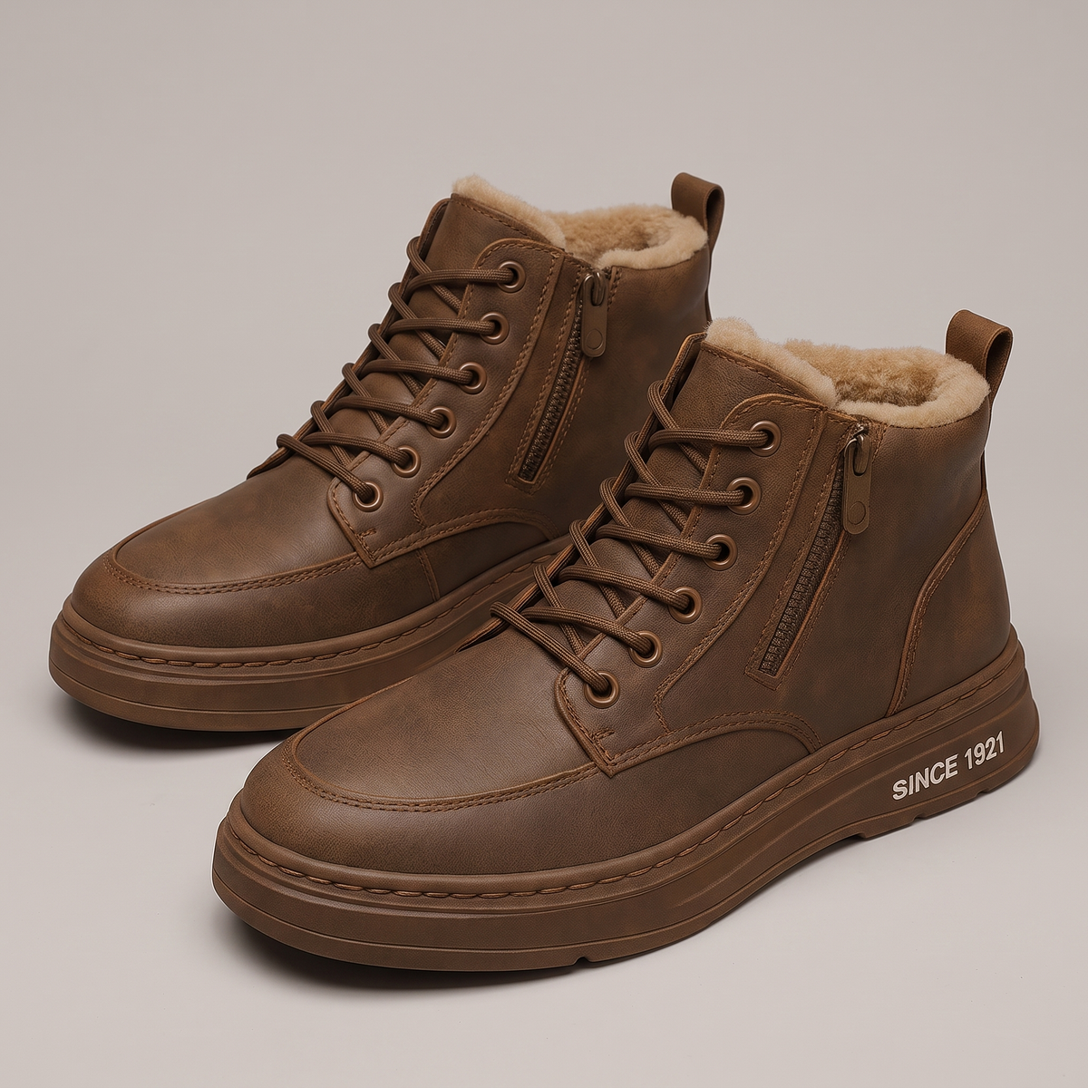 SOREN LEATHER SNEAKERS