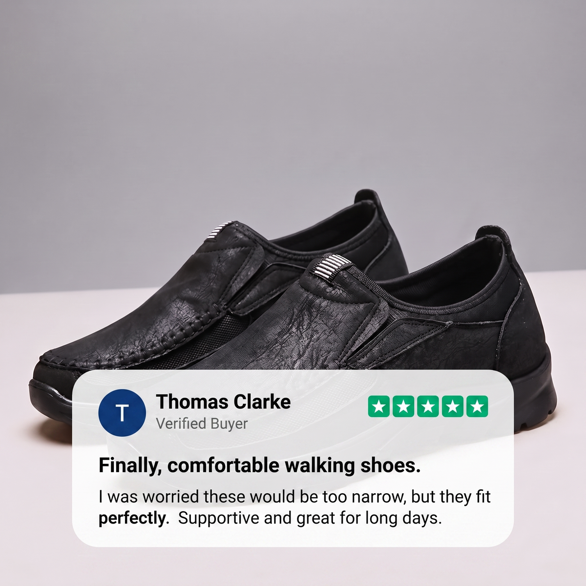 WEXLEY COMFORT SLIP-ON SHOES